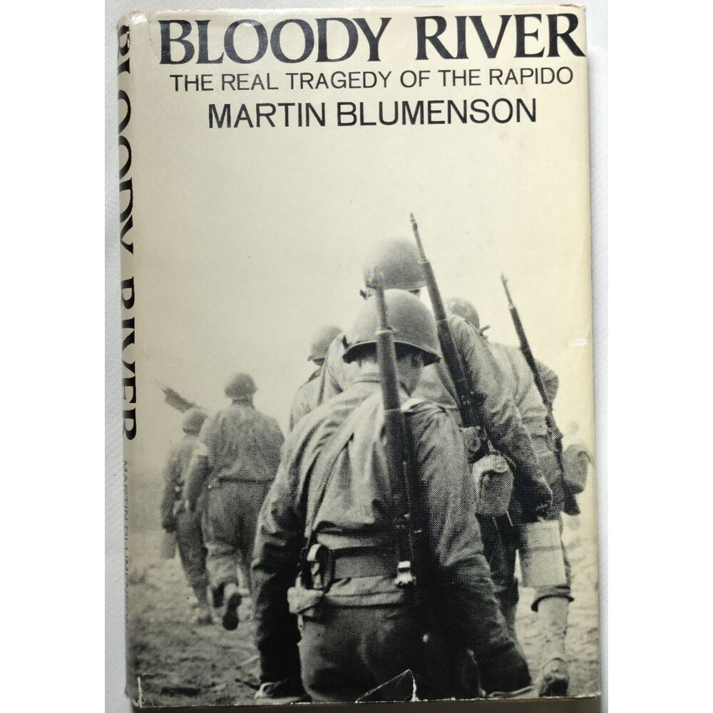 1970 Bloody River Real Tragedy Of The Rapido Martin Blumenson 36th Italy WWII